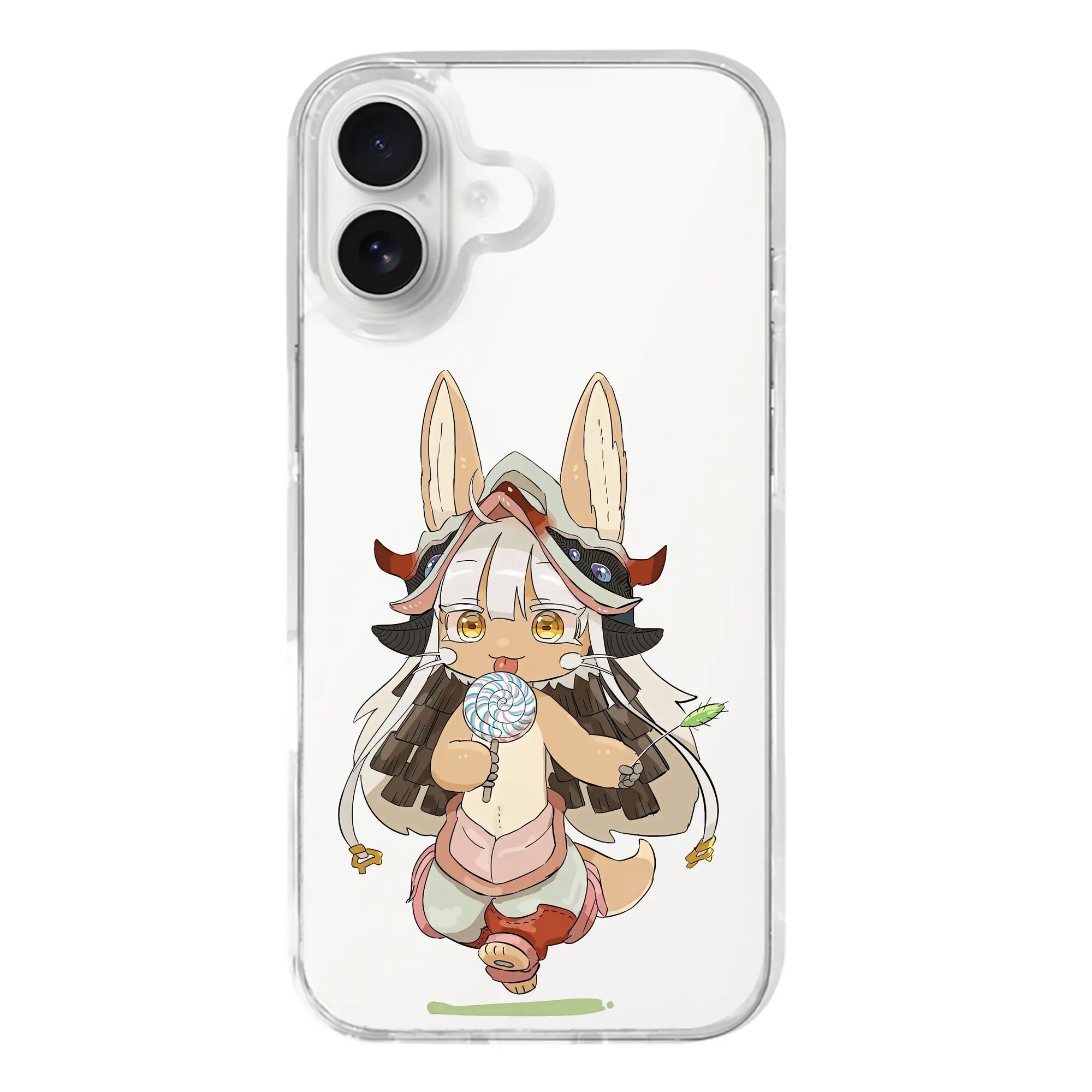 メイドインアビス グッズ,ナナチ - iPhone 17シリーズ 透明スマホケース – 薄型・耐衝撃・精密フィット保護カバー